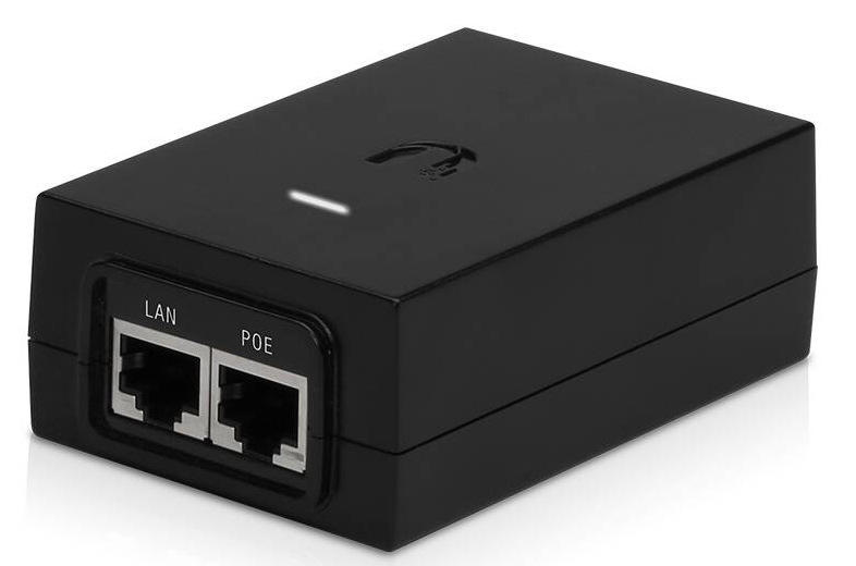 PoE Injektor Ubiquiti POE-48-24W čierny