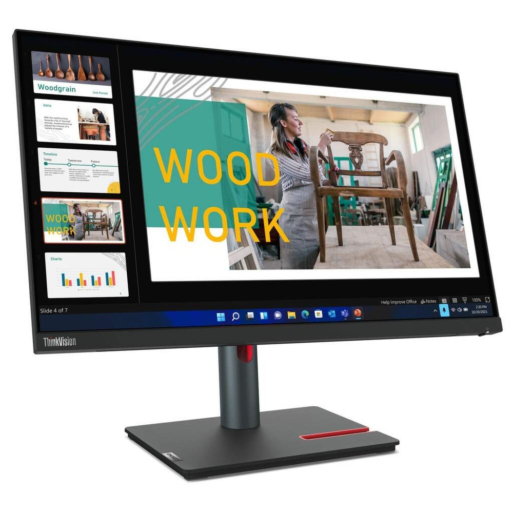 Monitor Lenovo ThinkVision P24q-30 čierny Monitor Lenovo ThinkVision P24q-30 čierny