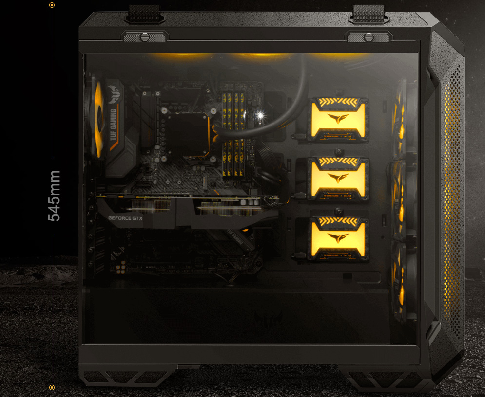 Case Asus TUF Gaming GT501 čierna