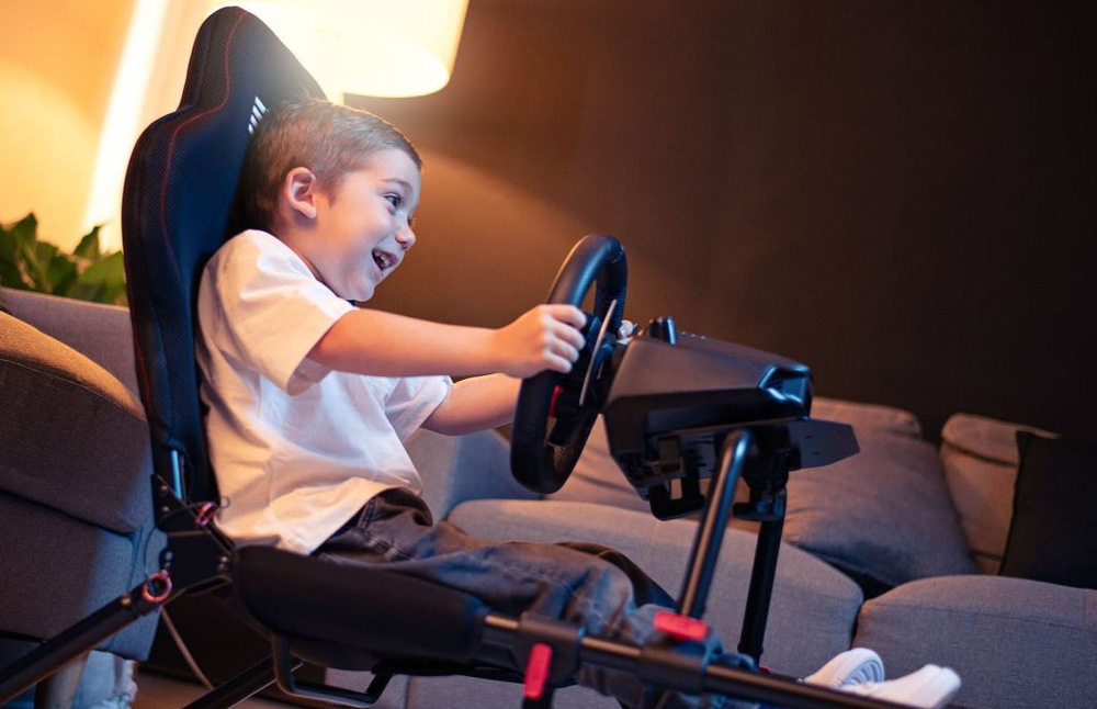 Pretekársky kokpit Next Level Racing GT LITE Junior čierny
