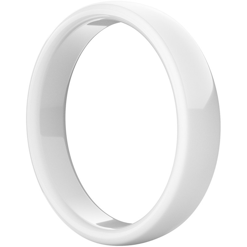 Platobný prsteň Carneo Pay Ring, veľkosť 10 (20 mm), biela farba.