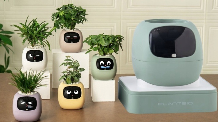 Inteligentný kvetináč Plantsio IVY generácia 2 zelený Chytrý kvetináč Plantsio IVY generácia 2 - zelená