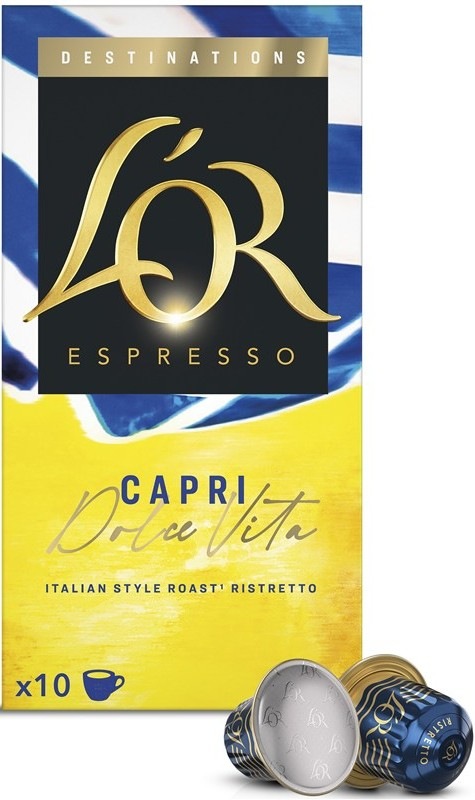Kapsule L'OR Espresso Capri v počte 10 ks