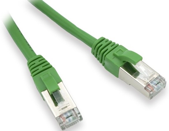 Sieťový kábel Lynx FTP patch Cat5e na prepojenie zariadení v dátových a LAN sieťach