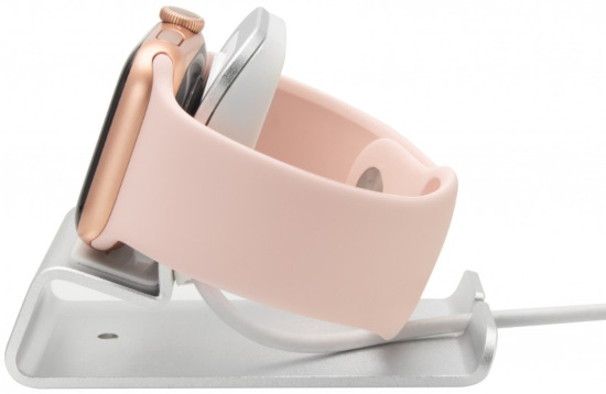 Stojanček FIXED Frame Watch 2 pre hodinky Apple Watch strieborný FIXED Frame Watch 2 pro Apple Watch, stříbrná