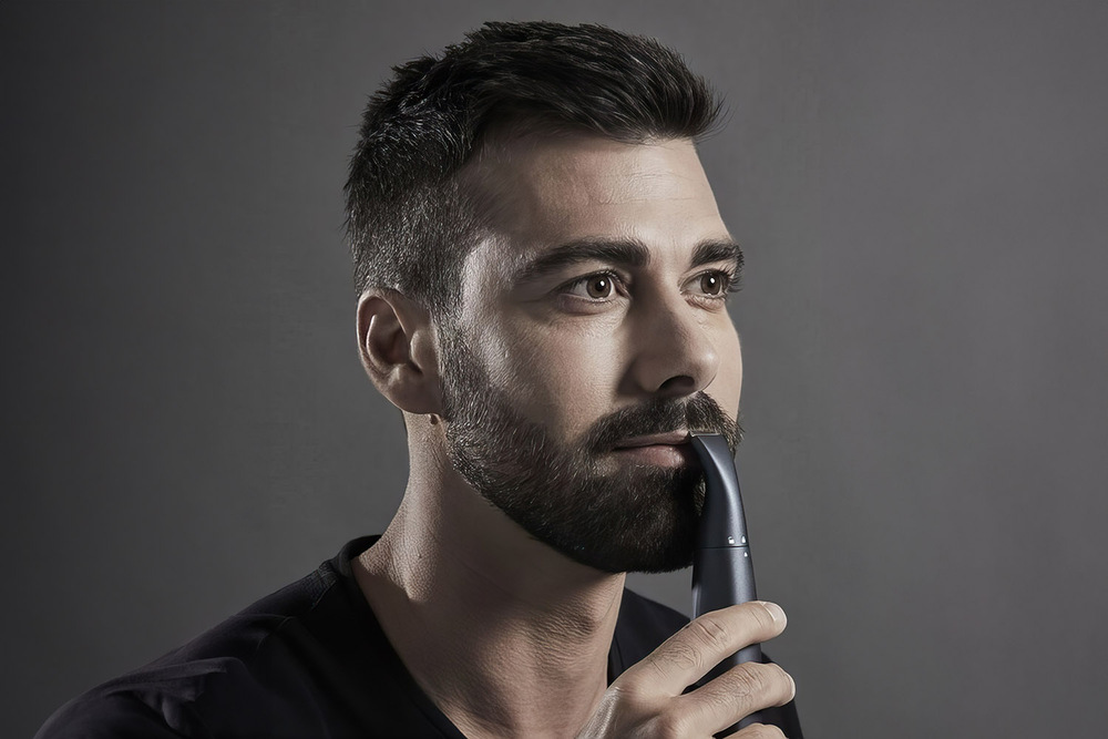Zastrihávač fúzov Rowenta Specialist TN3651F0 modrý