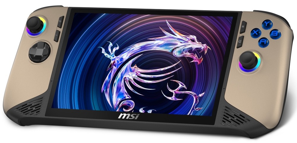Herná konzola MSI Claw 8 AI+ A2VM-022CZ čierna/béžová