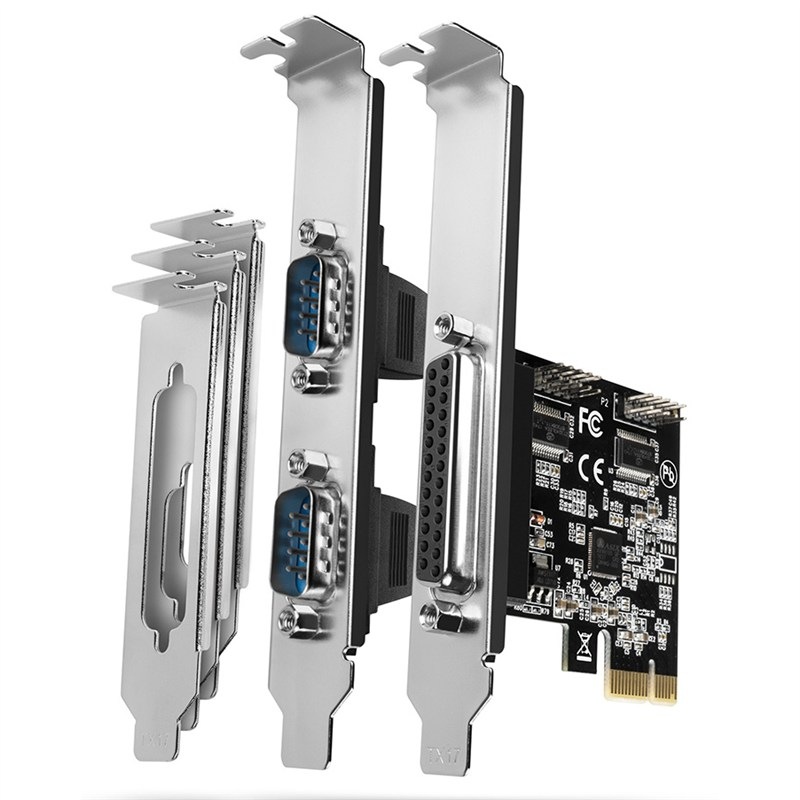 Radič Axagon PCEA-PSN - 1x LPT + 2x RS232