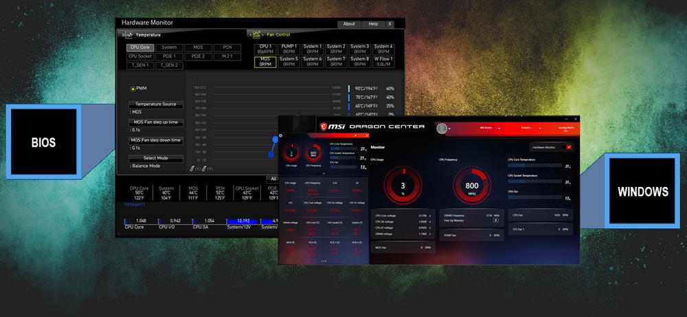 MSI B550M PRO-VDH ponúka šikovný nástroj Total Fan Control