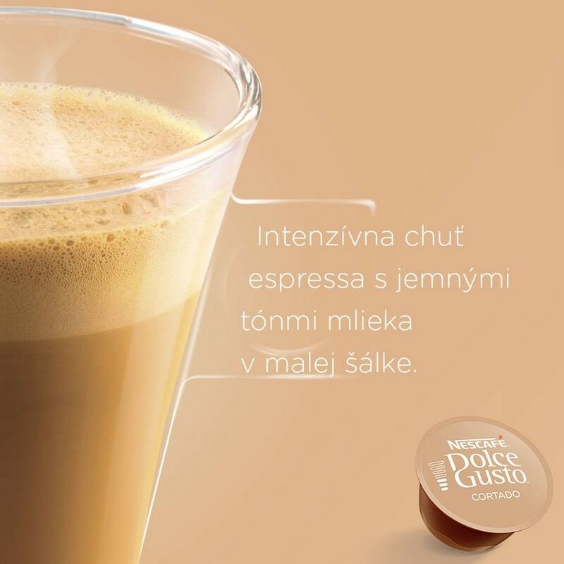 Kapsuly pre espressá NESCAFÉ Dolce Gusto® Cortado 16 ks Cortado