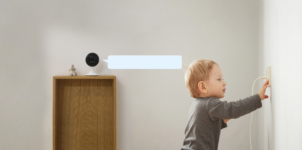 IP kamera EZVIZ C1C-B biela IP kamera EZVIZ C1C-B biela