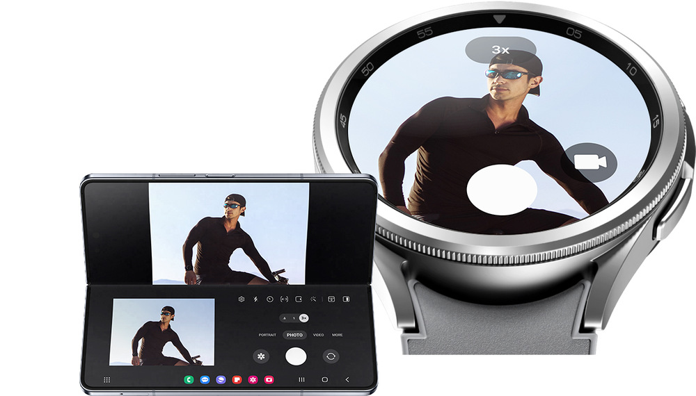 Inteligentné hodinky Samsung Galaxy Watch6 Classic 43mm strieborné Samsung Galaxy Watch6 Classic 43mm