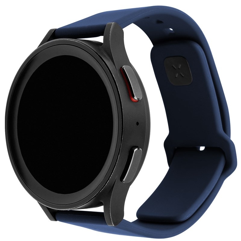 Remienok FIXED Silicone Sporty Strap s Quick Release 22mm modrý