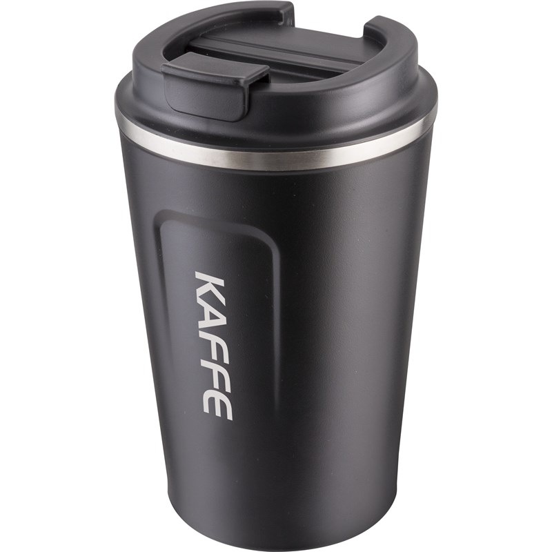Termohrnček Lamart LT4068 KAFFE, 350 ml čierny