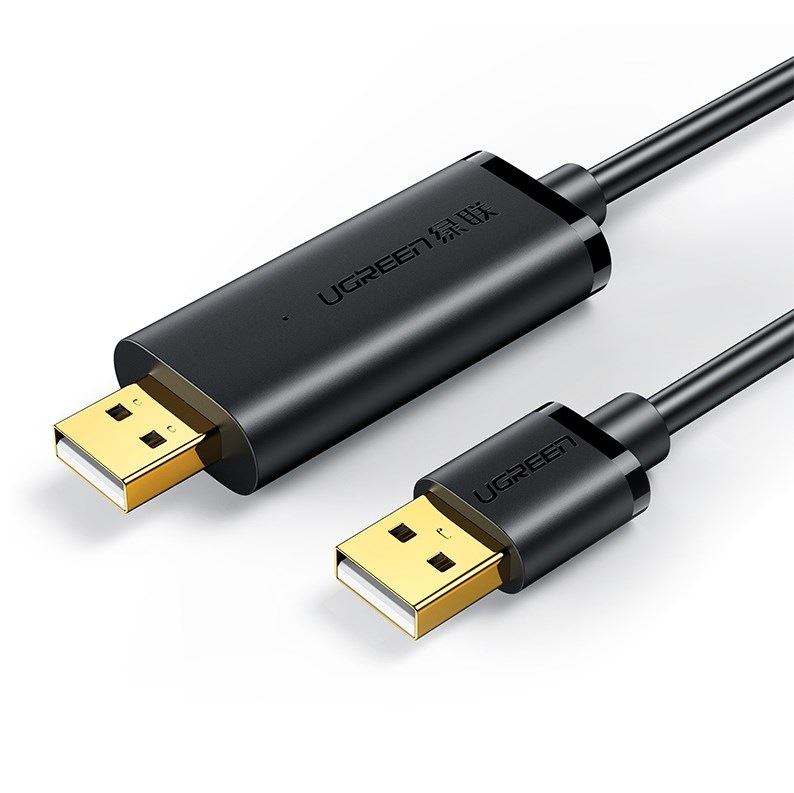 Kábel UGREEN USB 2.0, 2m čierny