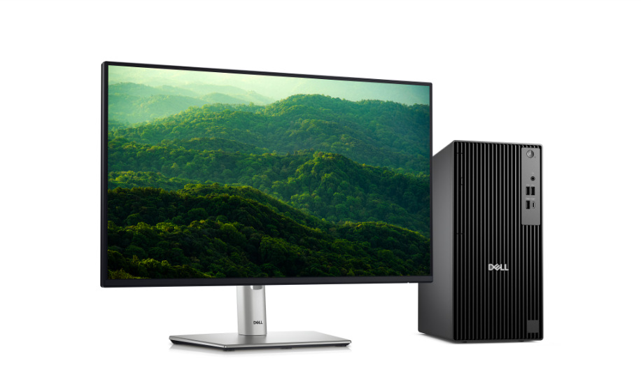 Stolný počítač Dell Pro Tower QCT1255 čierny Dell u Pro Tower QCT1255 kladie dôraz aj na environmentálnu stránku