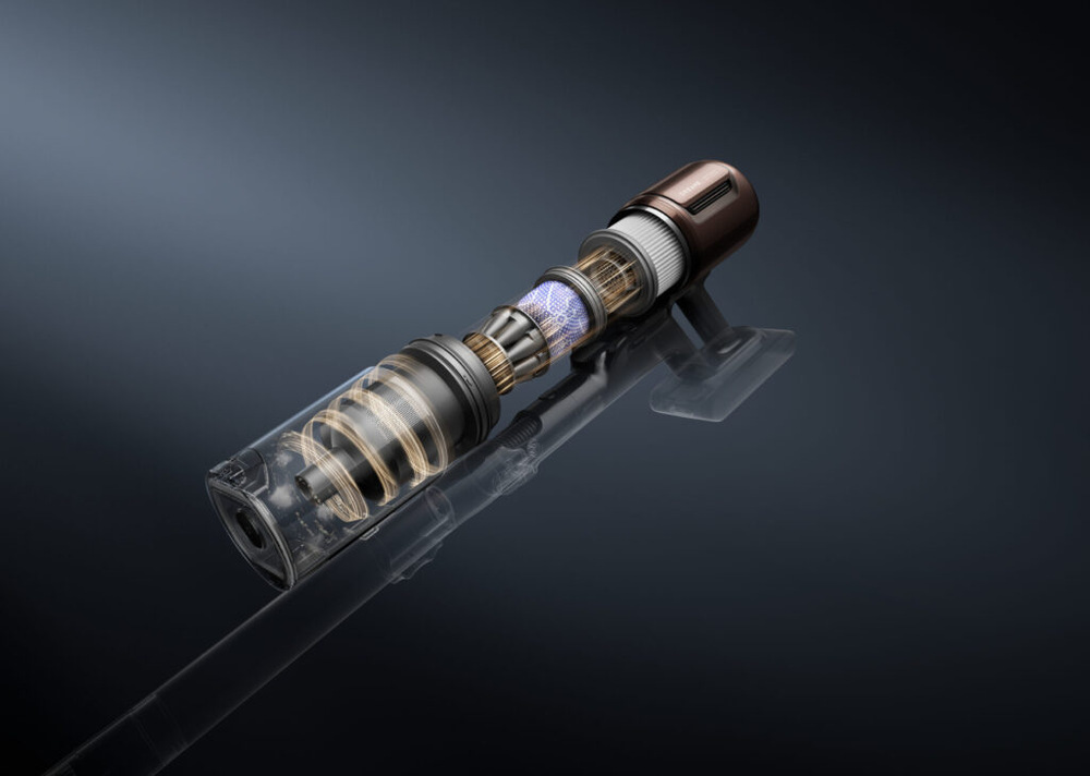 Tyčový vysávač Dreame V30 Essential čierny Filtrácia u tyčového vysávača Dreame V30 Essential