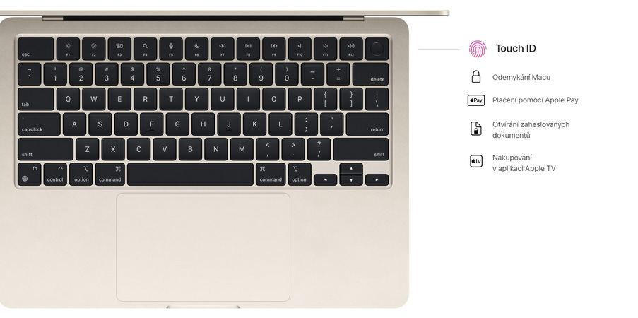 Notebook Apple MacBook Air 13.6" M2 10x GPU 512GB - polnočný SK Notebook Apple MacBook Air 13.6" M2 10x GPU 512GB - polnočný SK