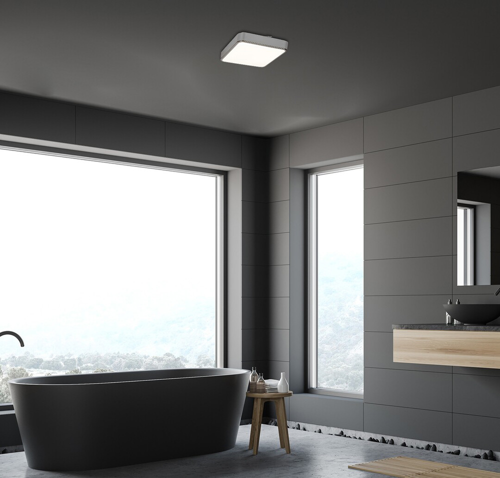 LED stropné svietidlo Rabalux Wolimir 2982 chróm