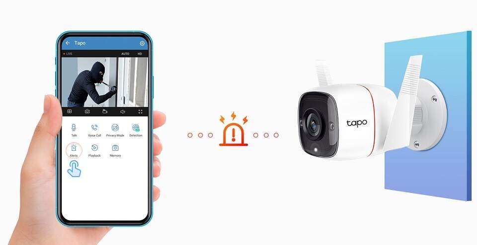 IP kamera TP-Link Tapo TC65 biela