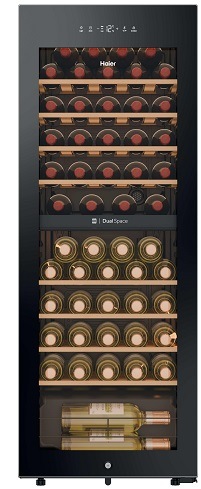 Vínotéka Haier HWS56GDG čierna