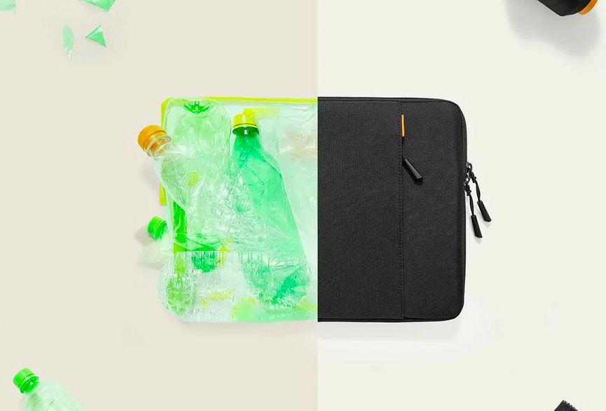 Púzdro na notebook tomtoc Sleeve na 14" MacBook Pro - čierne