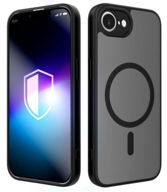 Kryt na mobil 3mk Misty MagCase na Apple iPhone 16e / iPhone 17e - čierny
