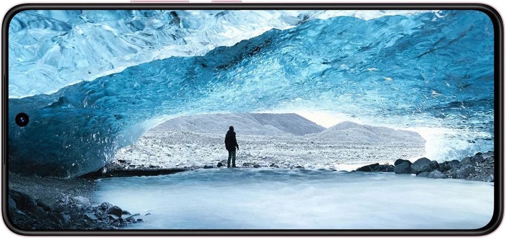Mobilný telefón vivo V70 Lite 5G 6 GB / 256 GB čierny Cez celý displej mobilného telefónu Vivo V70 Lite 5G 6 GB/256 GB je obrázok, na ktorom sa nachádza muž v horách. Fotka znázorňuje dokonale rozlíšenie s detailmi.