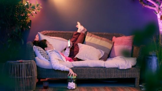 Svietidlo vonkajšie Philips Hue Calla Large White and Color Ambiance, bez zdroje čierne Svietidlo vonkajšie Philips Hue Calla Large White and Color Ambiance, bez zdroje čierne