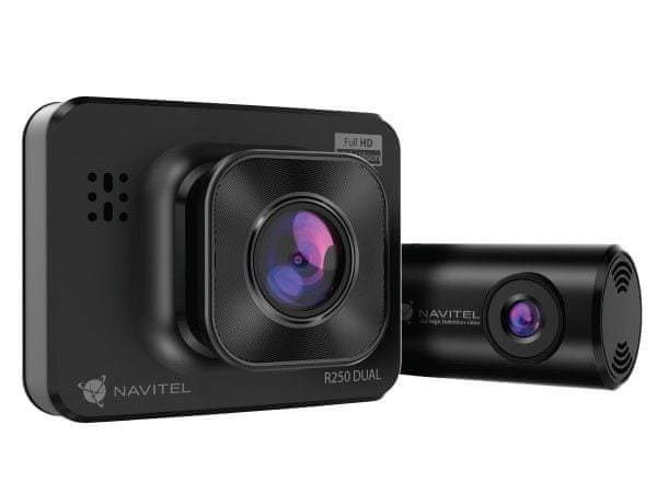 Autokamera NAVITEL R250 DUAL čierna farba Autokamera NAVITEL R250 DUAL čierna farba