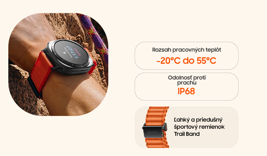 Inteligentné hodinky Samsung Galaxy Watch Ultra LTE biele Samsung Galaxy Watch Ultra