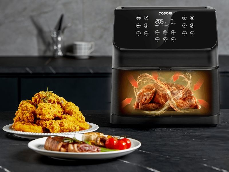 Fritéza teplovzdušná COSORI P653 Premium II Plus 6,2l čierna