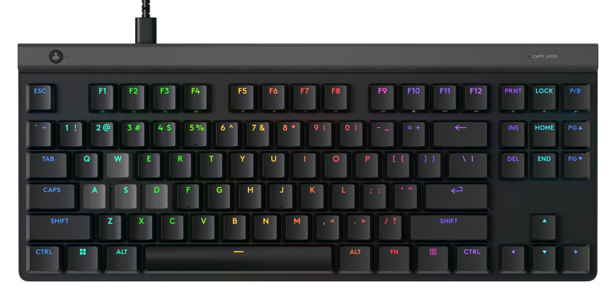 Klávesnica Logitech G515 Rapid TKL, CZ/SK čierna farba Klávesnica Logitech G515 Rapid TKL, CZ/SK čierna farba