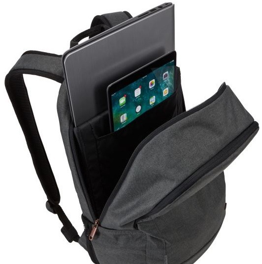 Batoh na notebook Case Logic Era 15,6" antracitová farba Batoh na notebook Case Logic Era 15,6" s otvoreným vreckom na notebook