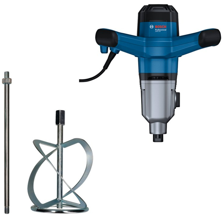 Miešadlo Bosch Professional GRW 140 elektrické dvojrýchlostné stavebné miešadlo s metlou 140 mm