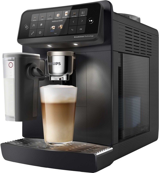 Automatický kávovar Philips Café Aromis 6000 Series LatteGo Pro, čierna farba