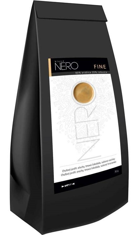 Káva zrnková Nero Fine 70 g