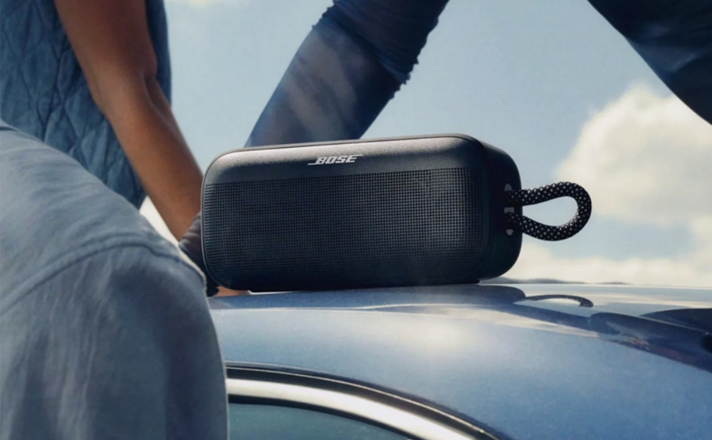 Prenosný reproduktor Bose Soundlink Plus čierny Spárovanie dvoch reproduktorov Bose SoundLink Plus