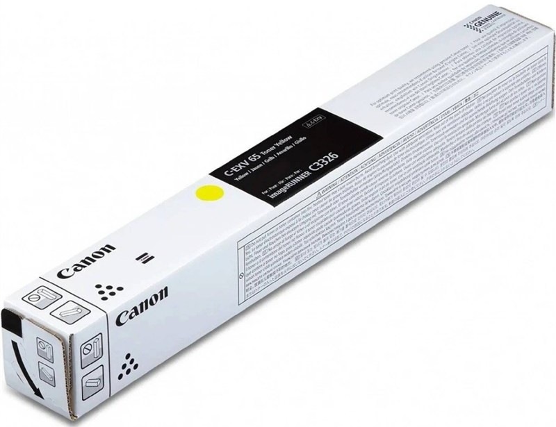 Žltý toner Canon C-EXV 65″ width=
