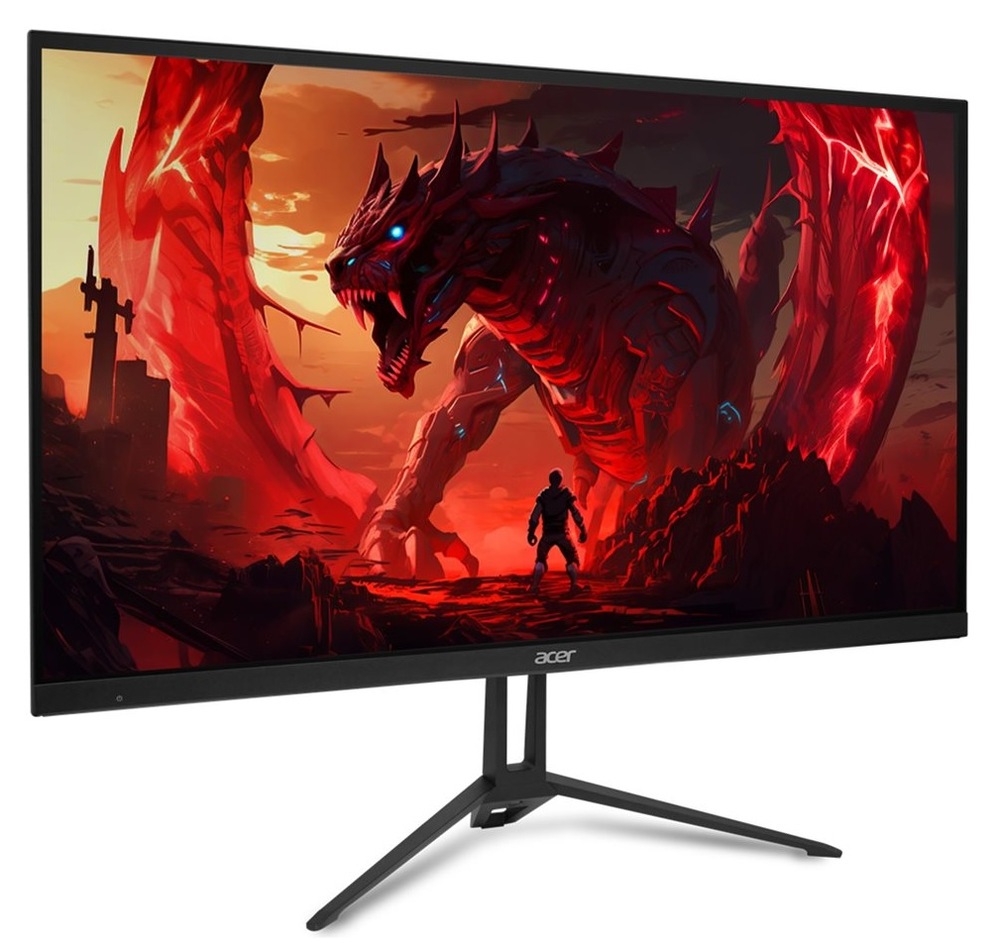 Herný monitor Acer Nitro KG273S1bipx čierny Postará sa oň obnovovacia frekvencia dosahujúca 180 Hz. Môžete sa preto spoľahnúť na úplne plynulý pohyb všetkých vašich hier bez trhania a rozmazávania obrazu.