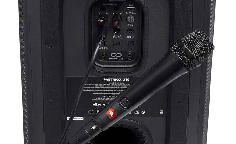 Mikrofón JBL PBM 100 čierny