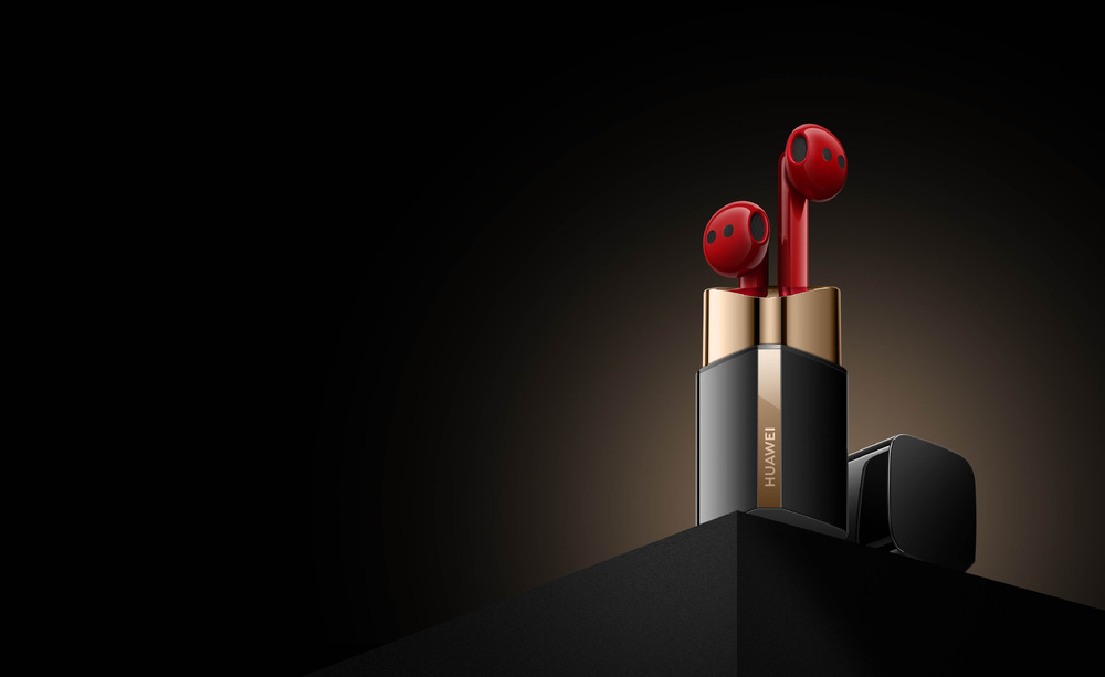 Slúchadlá Huawei FreeBuds Lipstick červená Huawei FreeBuds Lipstick