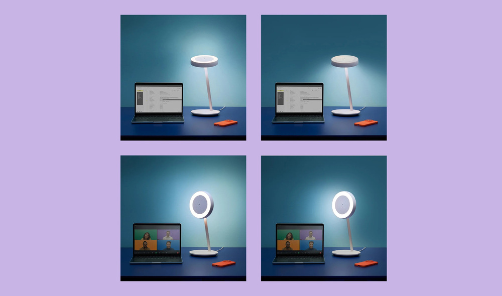 Stolná lampa WiZ Portrait, Wi-Fi, Matter biela Stolná lampa WiZ Portrait, Wi-Fi, Matter biela