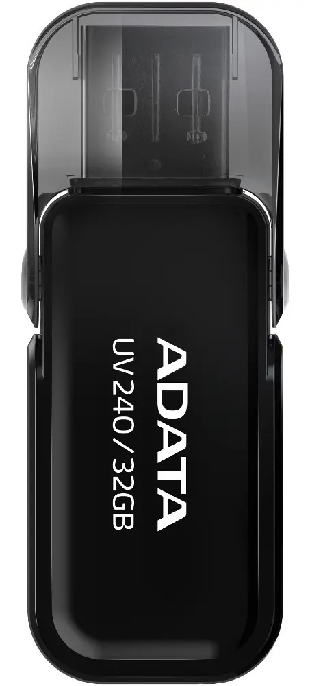 Flash USB ADATA Dash Drive UV240 32GB USB 2.0 je vybavený otvorom na pripevnenie na kľúče či šnúrku