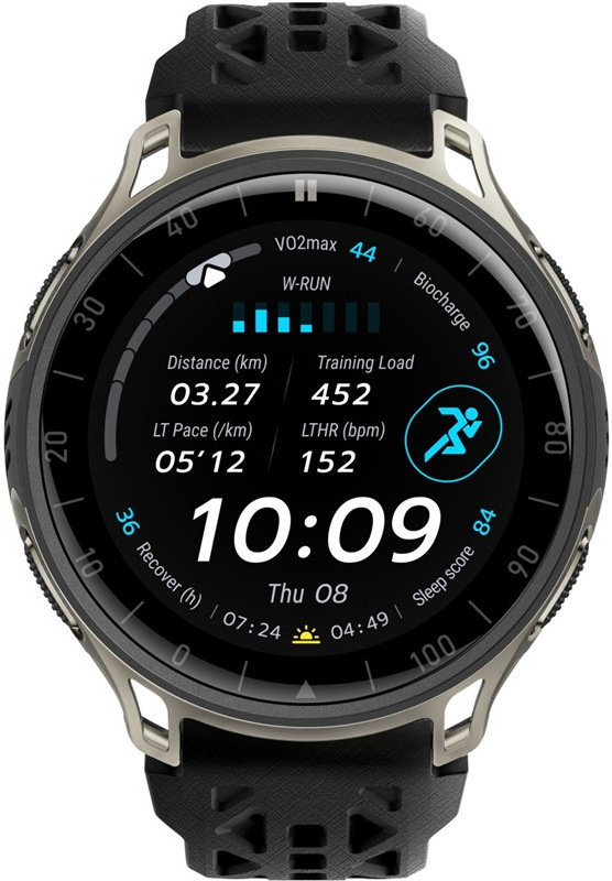 Chytré hodinky Amazfit Cheetah 2 Pro, čierna farba