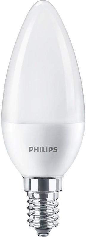 LED žiarovka Philips sviečka, 7W, E14, studená biela