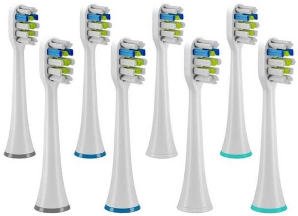 Náhradné hlavice TrueLife SonicBrush UV Heads White Sensitive (8 ks) biela