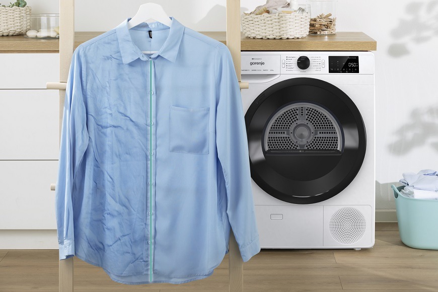 Sušička prádla Gorenje DPNE72GNWIFI, biela, systém AntiCrease
