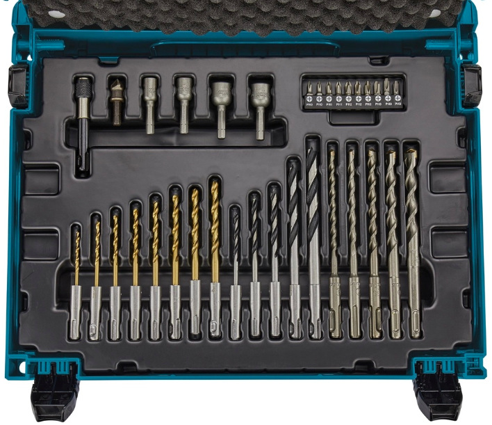 Súprava vrtákov a bitov Makita B-69478