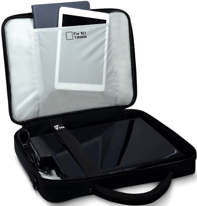 Brašna na notebook PORT DESIGNS Courchevel Clamshell na 17,3" čierna Brašna na notebook PORT DESIGNS Courchevel Clamshell na 17,3" čierna